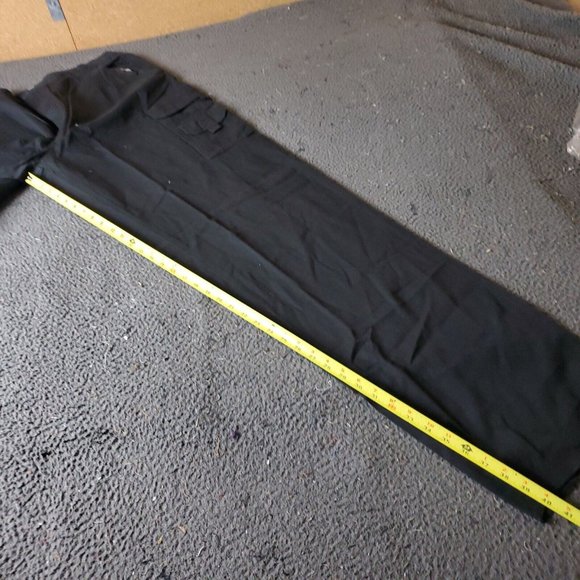 KingSize Pants Big Tall Mens Size 42 40L Black Cotton Chino Khaki - Picture 5 of 7